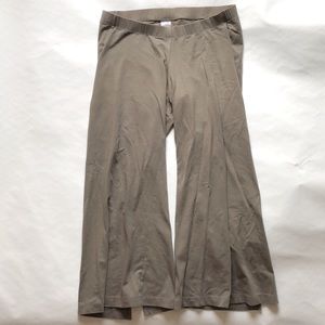 Patagonia Copped Wide-Leg Yoga/Climbing Pant, Grey, W’s S